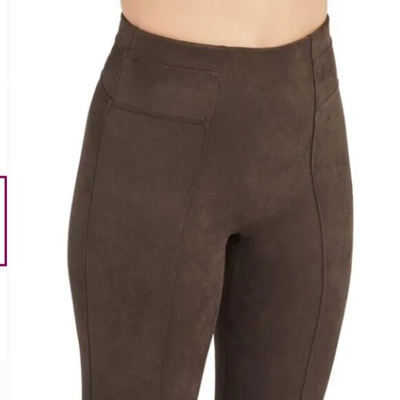SPANX Faux Suede Leggings - Picture 4 of 6